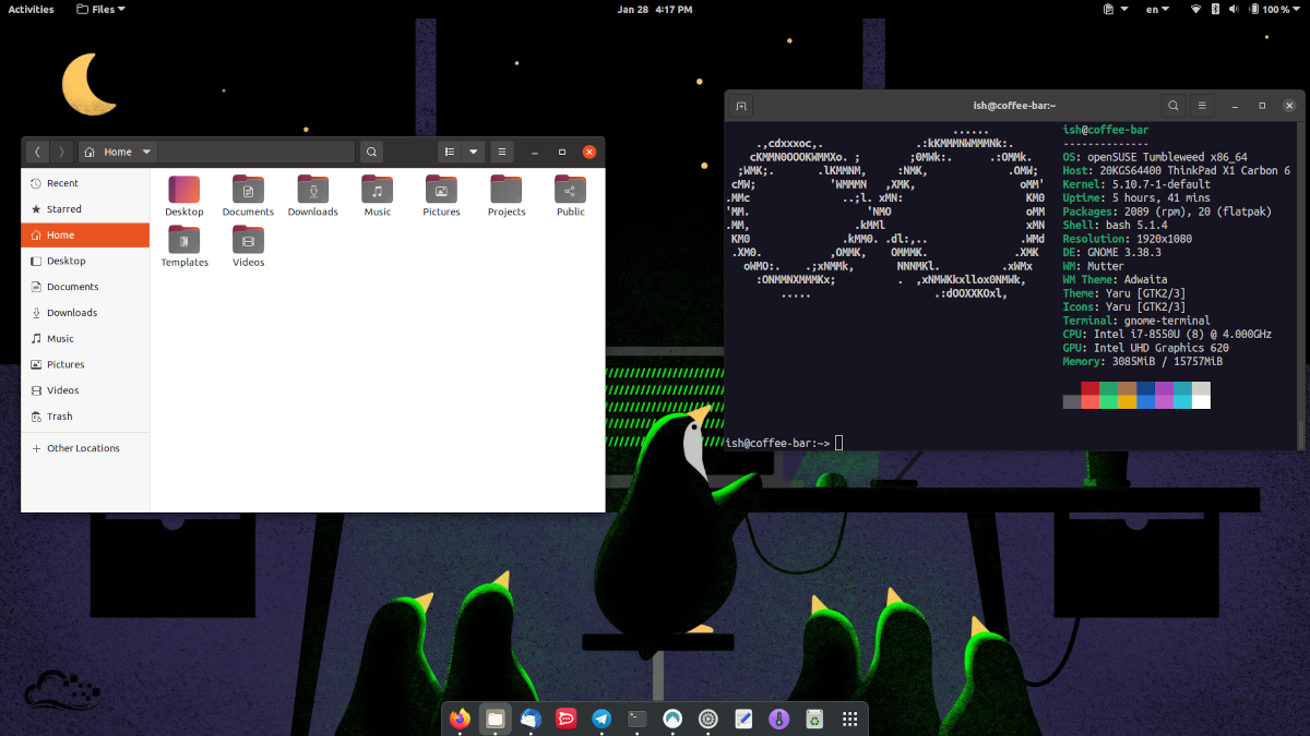 Grab a cool wallpaper for your Linux desktop