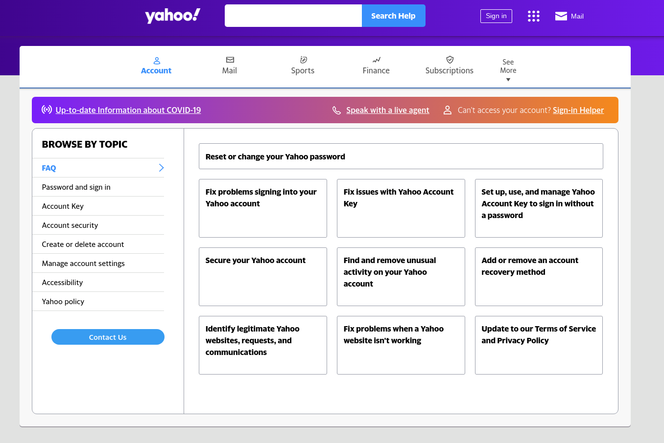 how do i find an old yahoo email account