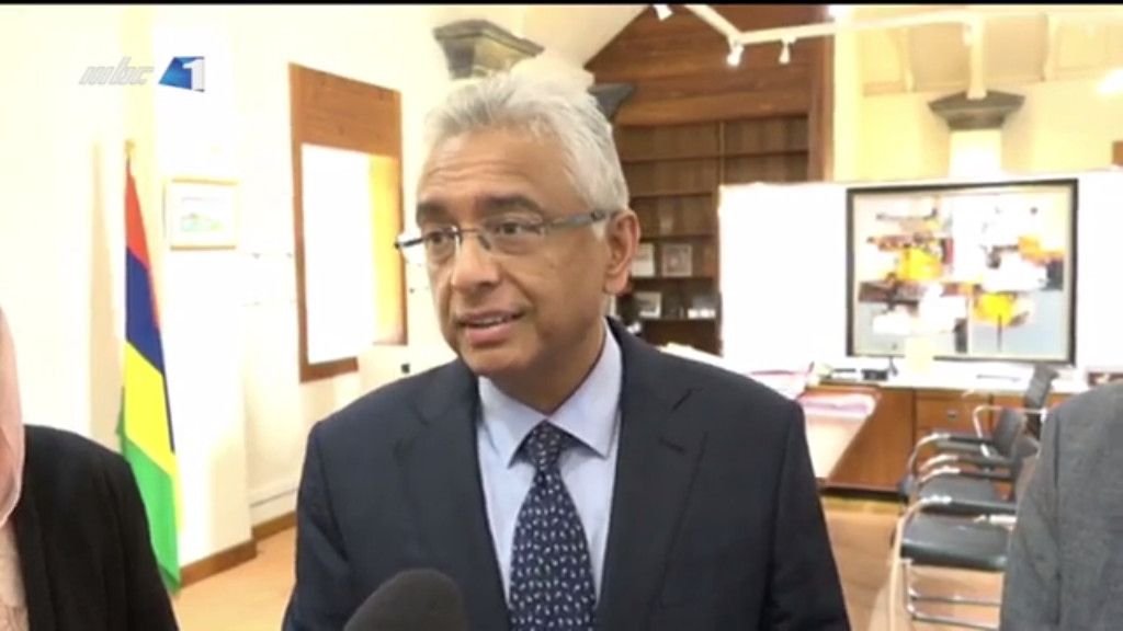 Prime Minister, Pravind Kumar Jugnauth on MBC TV