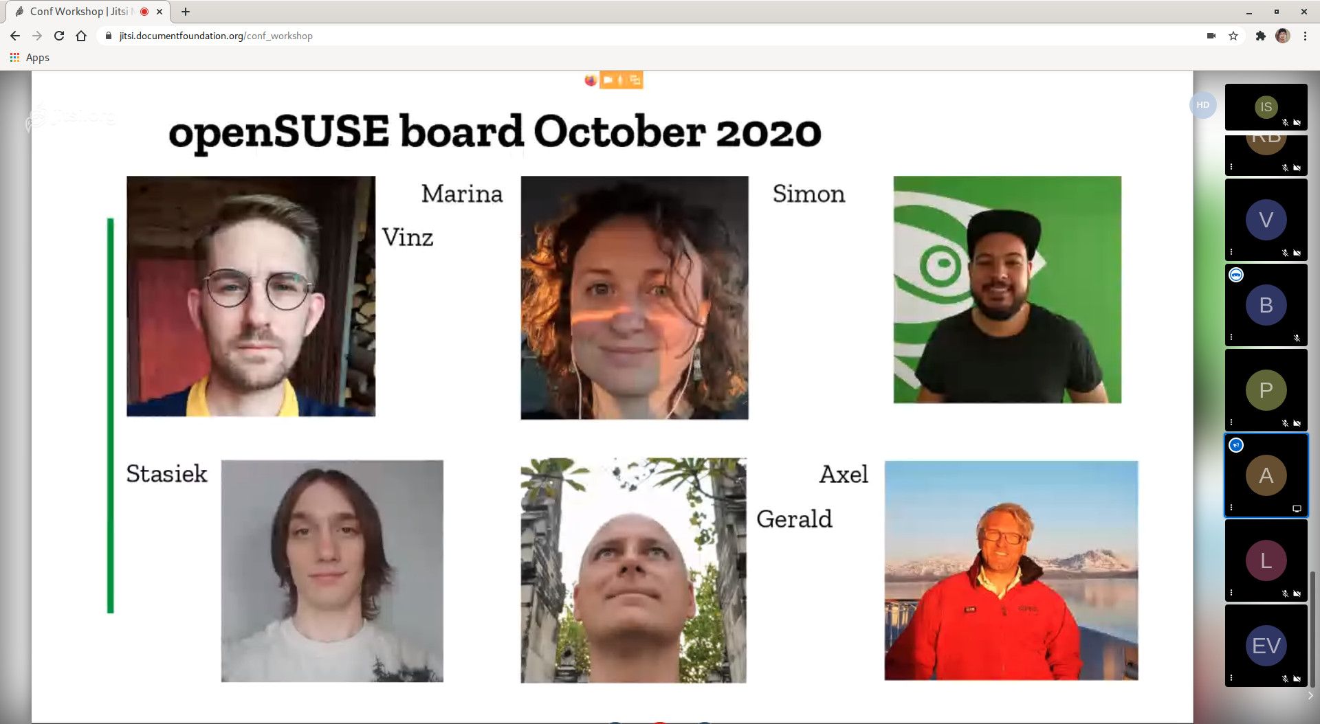 openSUSE Board - October 2020