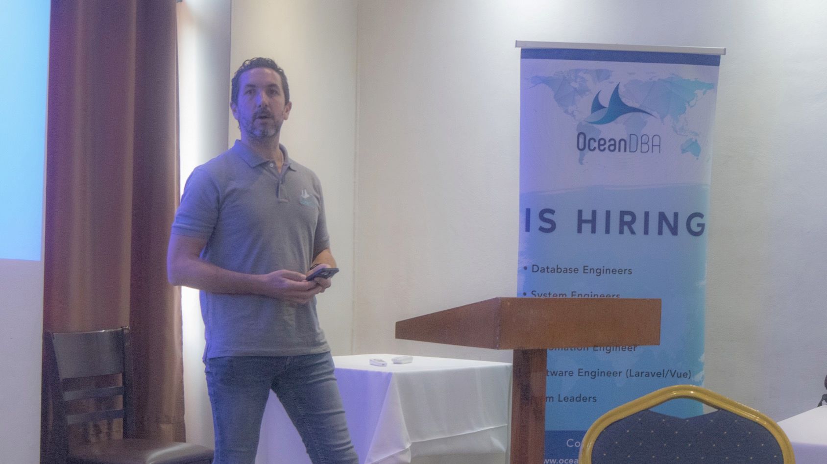 Joffrey Michaïe, founder & CEO of OceanDBA