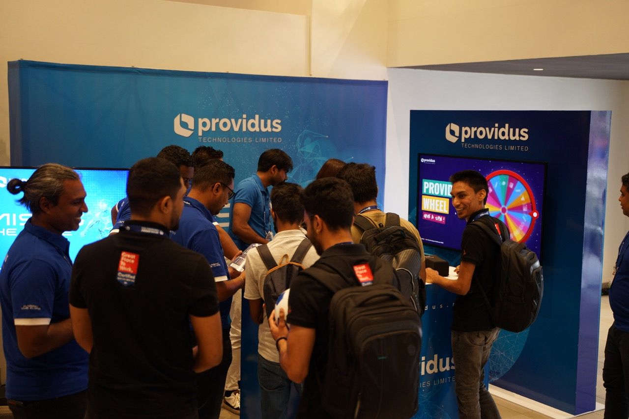 Providus booth, Photo by Arwin Neil Baichoo