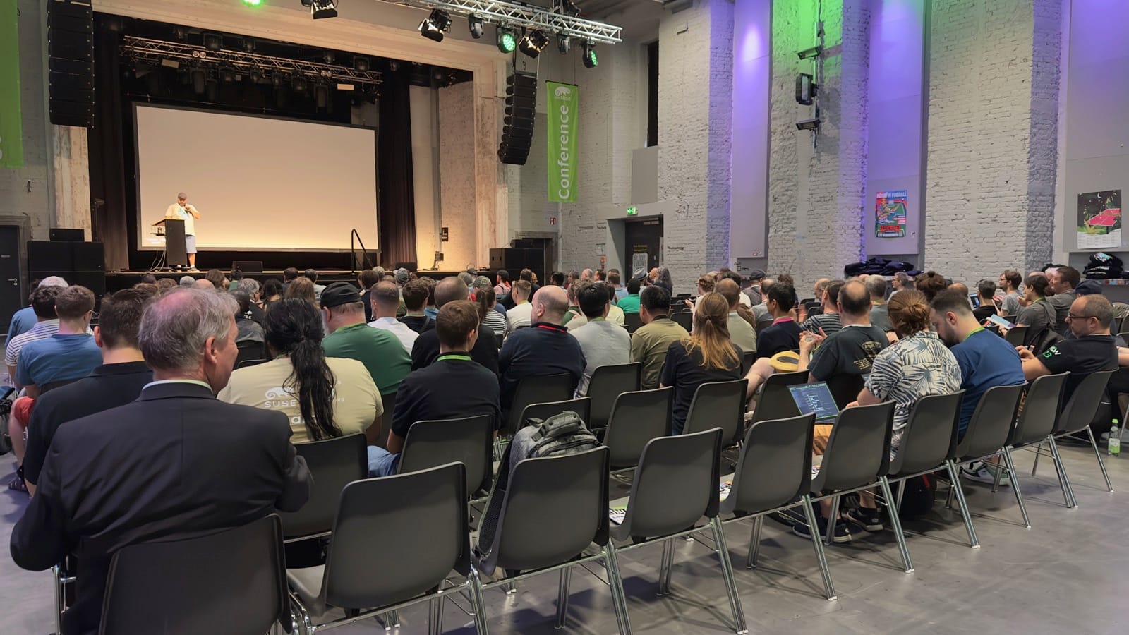 Douglas DeMaio — the Master of Ceremony at the opening of oSC 2025