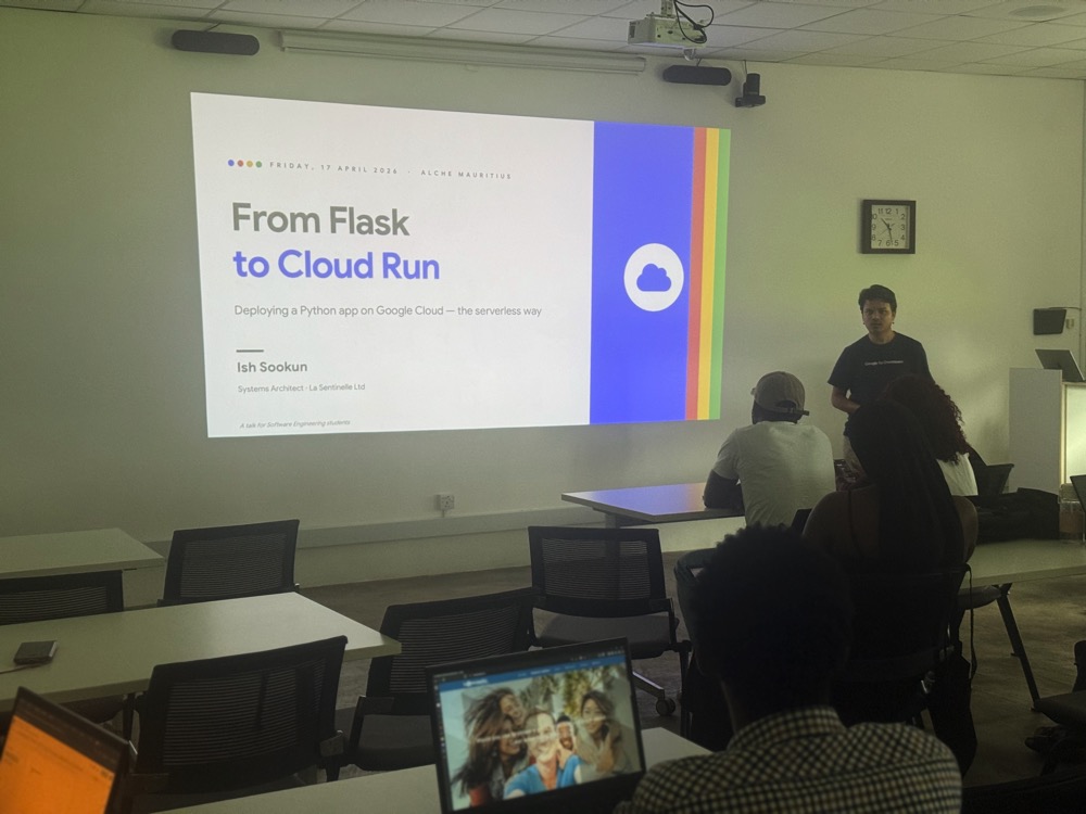 Presentation on Deploying Flask to Google Cloud Run