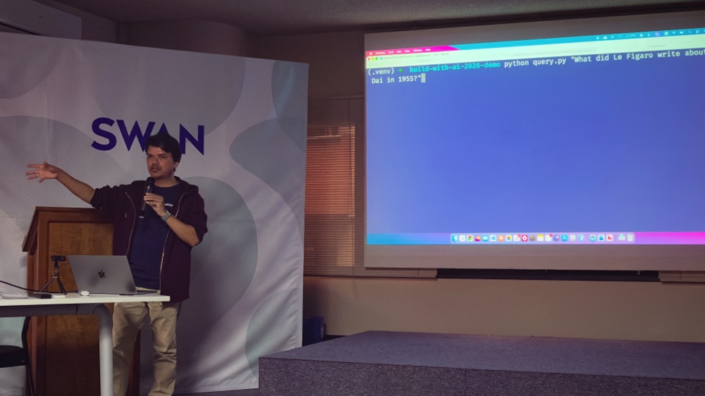 Running the query using a Python script.