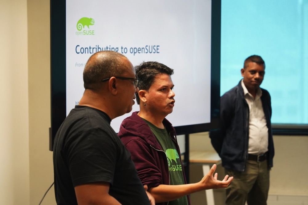 Contributing to openSUSE at Polytechnics Mauritius