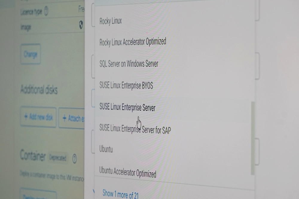 Explaining on Linux distributions on Google Cloud Platform