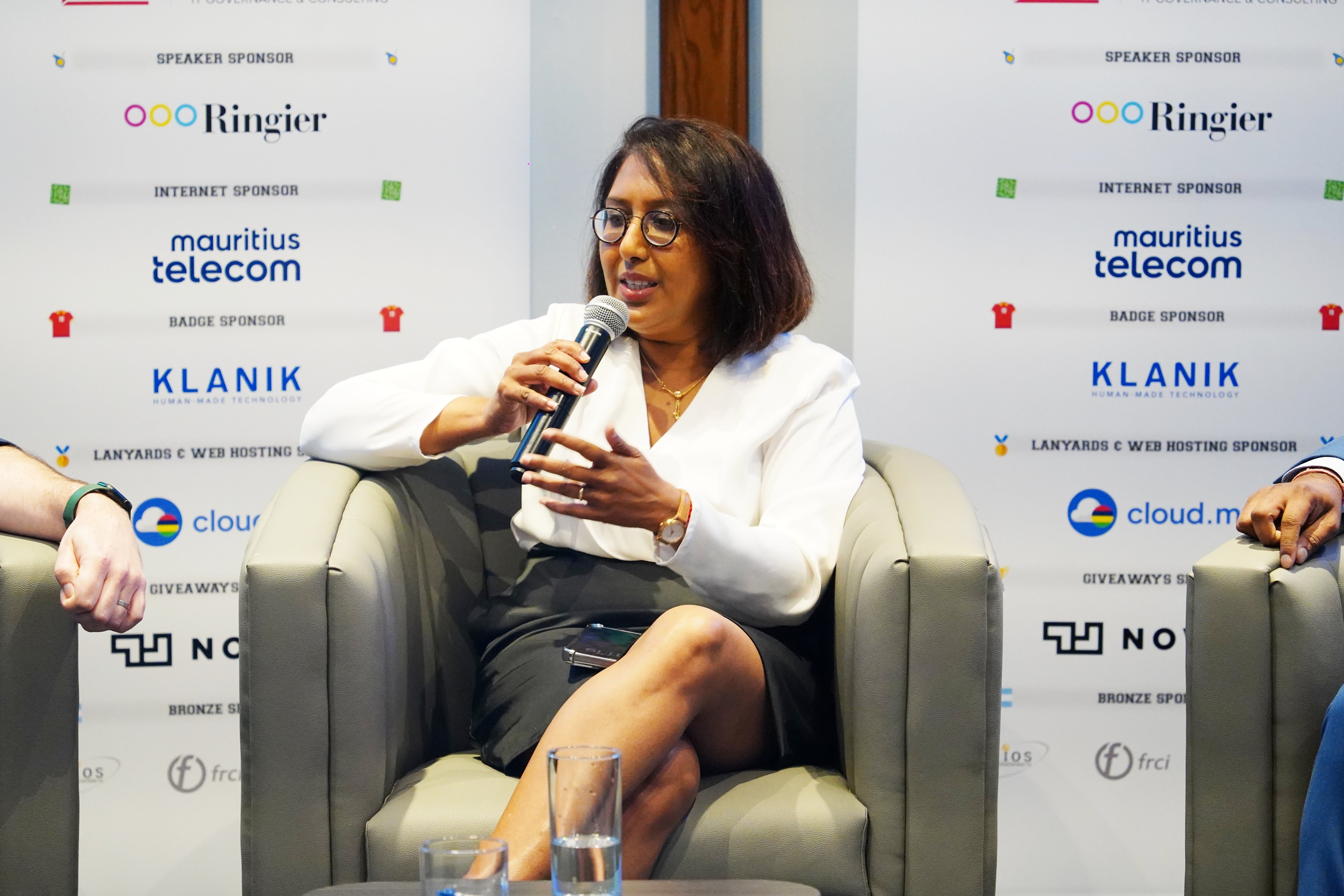 Anousha Sathan, General Manager of Currimjee Informatics Ltd